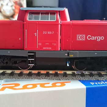 Модель тепловоза Roco BR 212