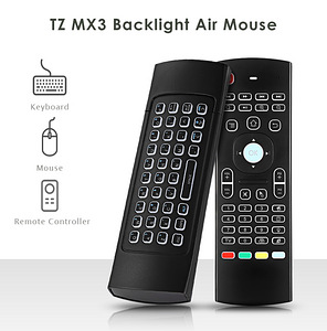 Air Mouse T3 MX3 Backlit Remote Control 2.4G Wireless Keybo (1 фото из 3)