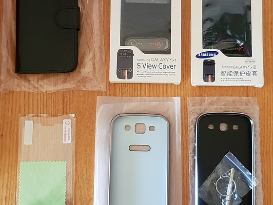 Различные чехлы на Samsung Galaxy S3