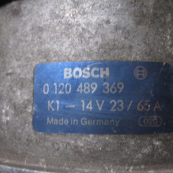Генератор 65А Bosch
