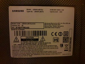 Samsung UHD 40" (1 foto no 3)