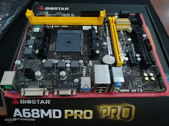 Материнская плата Biostar A68MD PRO