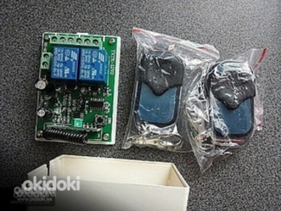 12V 2 channels RF Wireless Remote Control System
