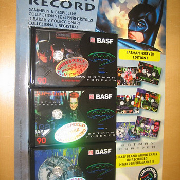 Basf kroomkassetid c-90 batman forever 3tk.