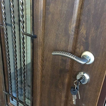 Металлическая дверь для STANDART PLUS со стеклом