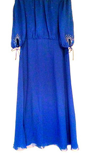 Romantiline erksinine pidulik pikk kleit, XL (2 foto / 8)