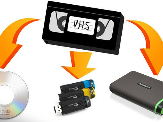 Video kasset kodeerimine VHS,S-VHS,mini DV,Betcam