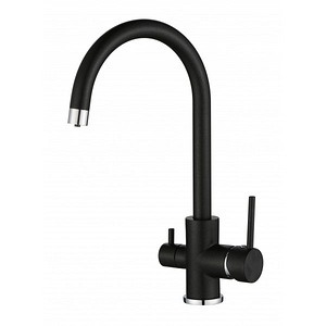 Kitchen faucets with connecting to water filters. 2 in 1 (1 foto no 3)