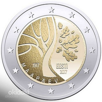 2 Euro 2017 Eesti teel iseseisvusele