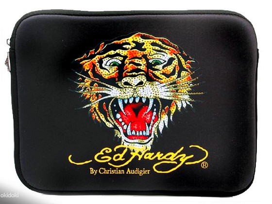 Ed Hardy сумка-чехол для планшета- лаптопа с тигром, новая
