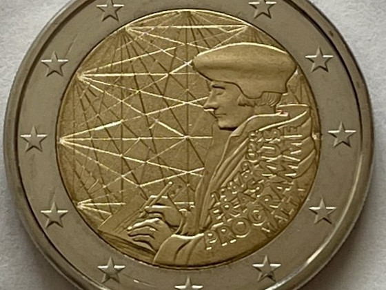 Malta 2 euro 2022 Erasmus UNC