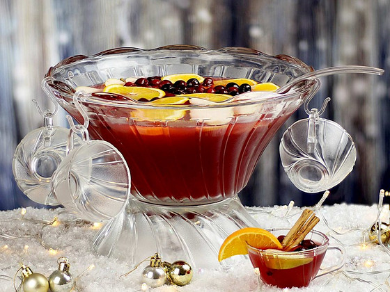 Komplekt klaasist kausid punch
