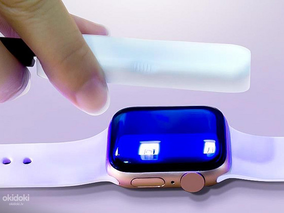Aizsargstikli Apple Watch ar ultravioleto līmi