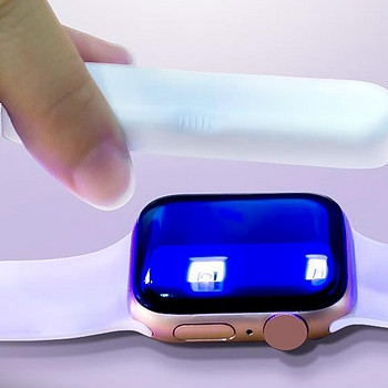 Aizsargstikli Apple Watch ar ultravioleto līmi
