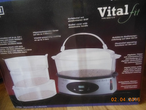 Пароварка новая vitalift (2 фото из 3)