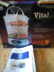 Пароварка новая vitalift (3 фото из 3)