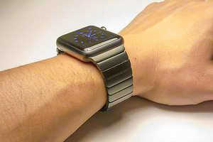 Metāla nerūsējošā tērauda aproces Apple Watch (1 foto no 3)