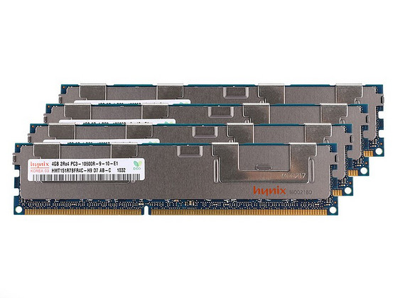 4x4 GB ECC Ram
