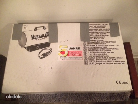 Газовый нагреватель воздуха италия 18KW