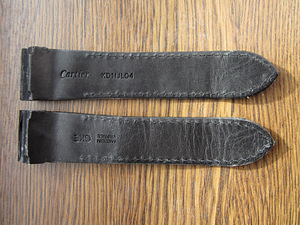 Ремешок кожанный для Cartier Santos, XL (2 фото из 2)