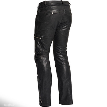 Новые мужские кожаные мотоштаны Halvarssons Rider 48
