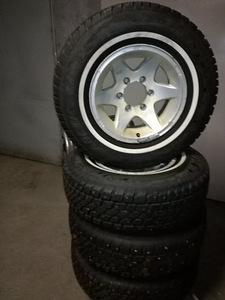 Mitsubishi L200,Pajero,veljed rehvidega HEA TALVE KOMPLEKT (1 foto / 3)