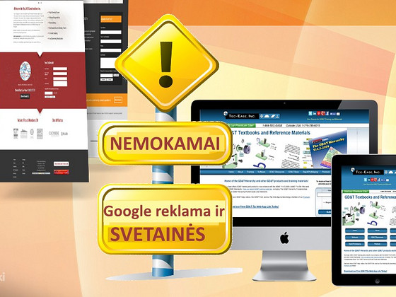 Nemokama svetainė ir internetinės svetainės reklama