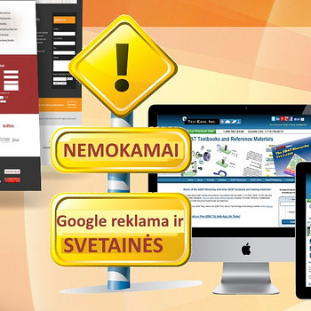 Nemokama svetainė ir internetinės svetainės reklama