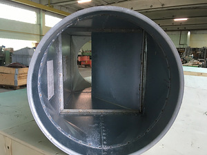 Duct with shutter (new) (2 foto no 5)