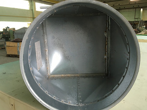 Duct with shutter (new) (3 foto no 5)