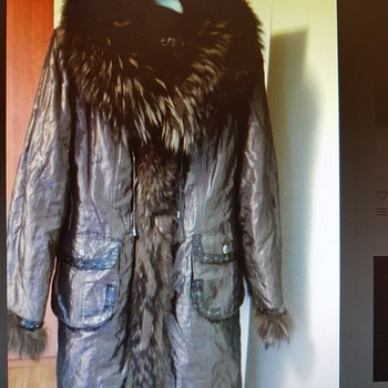 Naiste talve mantel, naturaalne