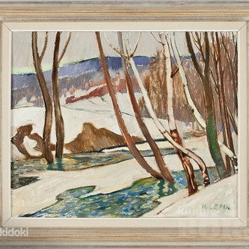 Eesti kunst hugo lepik õlimaal