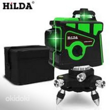 3D лазерный уровень 12 линий саморегулующийся ±4° Hilda Deko