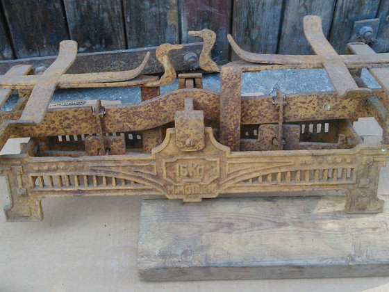 Весы старинные M.MÖLLER 15 kg