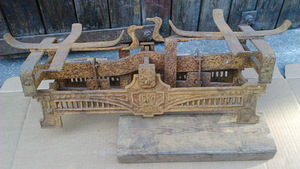 Весы старинные M.MÖLLER 15 kg (1 фото из 2)