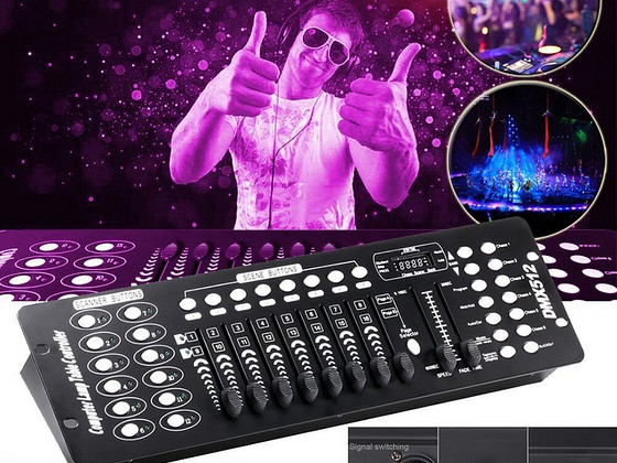 192 DMX контроллер DMX512 новый!