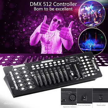 192 DMX kontroller DMX512 Kohe olemas! UUS!