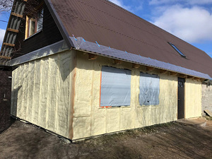 Soojustamine PUR vahuga (1 foto / 3)