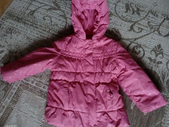Теплая куртка 92 Mothercare + шапочка