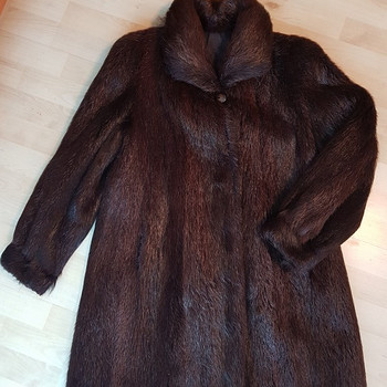 Шуба, натуральный мех, размер L-XL