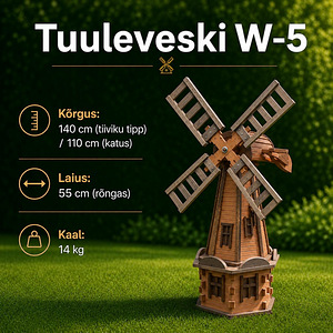 Мельница и др. садовые фигуры (3 фото из 5)
