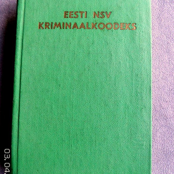 ENSV Kriminaalkoodeks