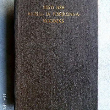 Книга на эстонском языке