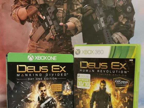 Deus Ex Human Revolution и Mankind Devided BUNDLE