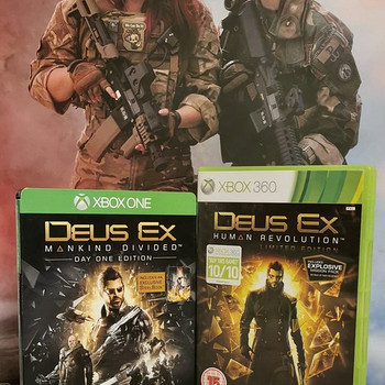 Deus Ex Human Revolution и Mankind Devided BUNDLE