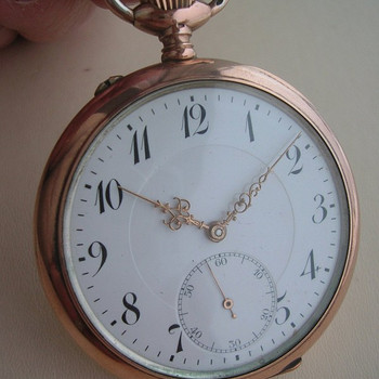 IWC sudraba kabatas pulkstenis