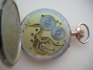 IWC sudraba kabatas pulkstenis (3 foto no 3)