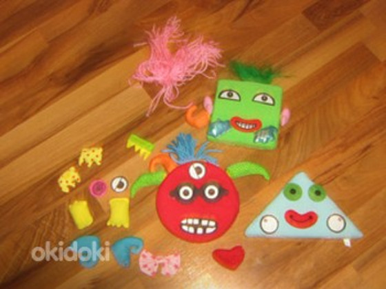 Crazy Faces creatiles для детей 3-8 лет,рукоделие