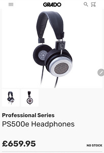 Grado PS500e professionaal series USA (2 фото из 5)