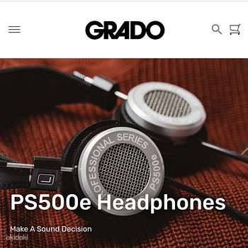 Grado PS500e professionaal series USA